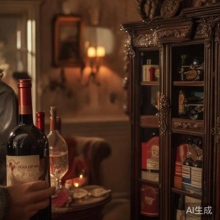 红酒点缀温馨家居
