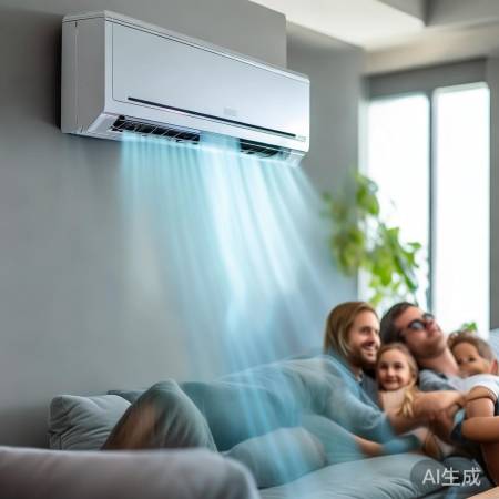 空调向上吹，凉爽又健康