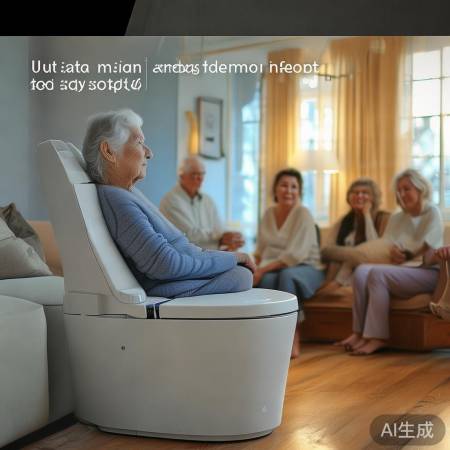 智能马桶操作简便,一看就懂。