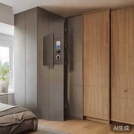 衣柜巧装40cm保险柜