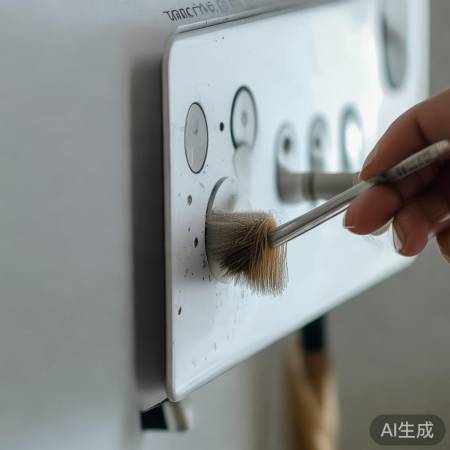 壁挂炉按键清洁法
