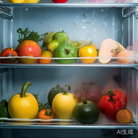 食物在冰箱中吸水变干