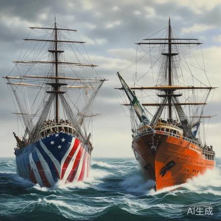 军舰斗鸡,场面搞笑