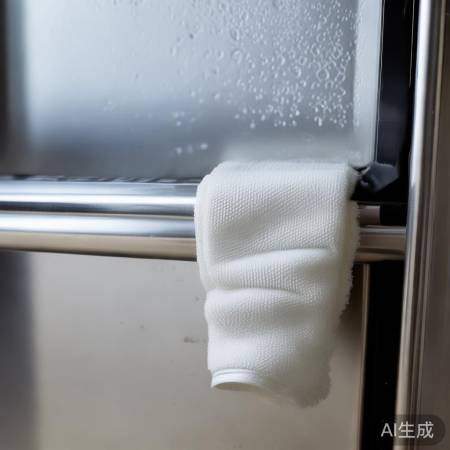 冰箱门边放吸水垫