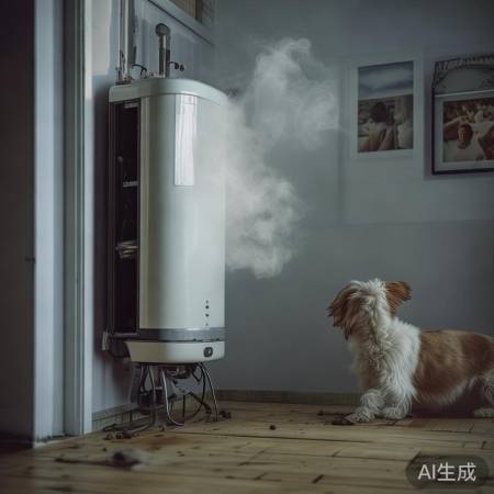 壁挂炉漏气征兆：异味异响