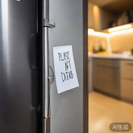 纸条解锁冰箱妙招