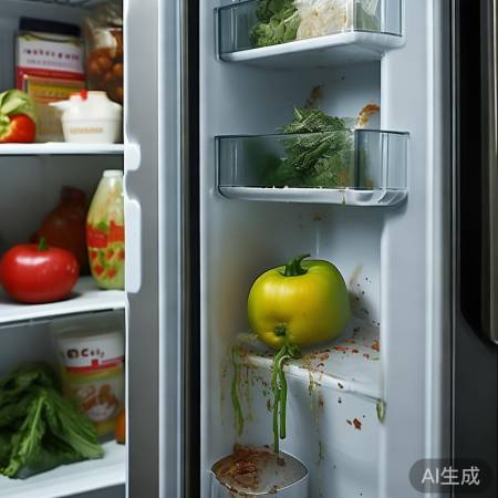 双门冰箱温差大，食物易坏