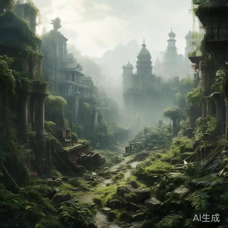 神秘消失古城遗迹