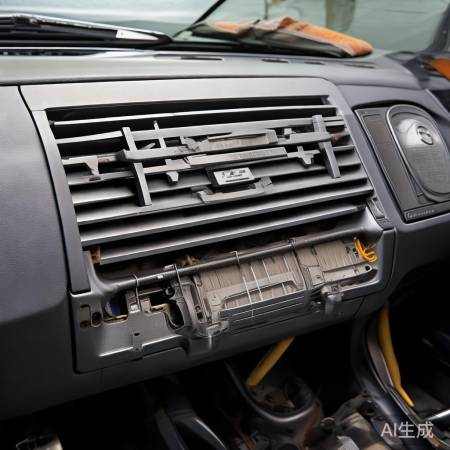 伊兰特空调滤芯清洗不便，出风口