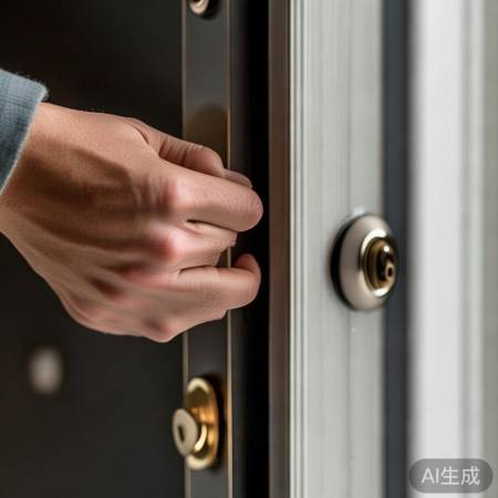 体验门锁材质手感