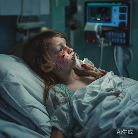 女童高烧鼻血，揪心原因揭晓