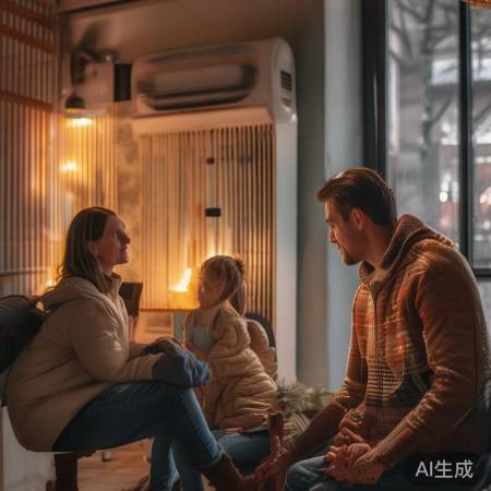 浙江湿冷，空气能热泵取暖