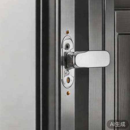 铸成牌防盗门，细节坚固耐用