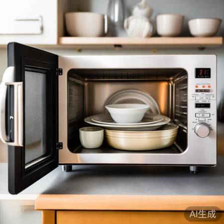 高温易变形，禁放金属餐具