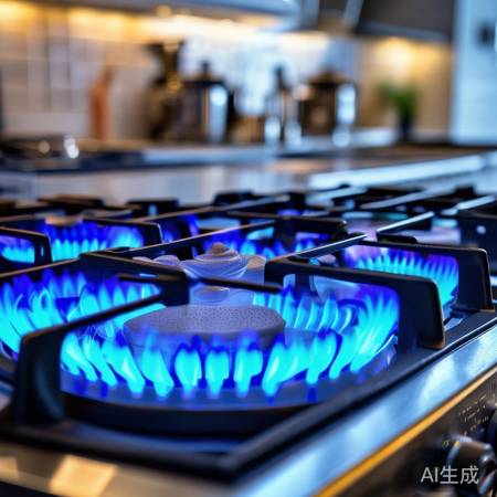 燃气灶火力强劲，多段调节