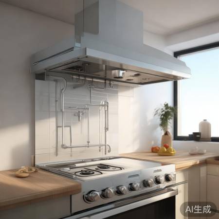 集成灶烟道距离判断法