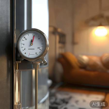 壁挂炉压力表，监测标准关键