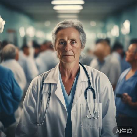 医生心态平和，不畏艰辛