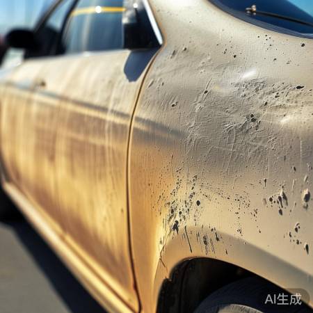 漆面磨损，环境侵蚀