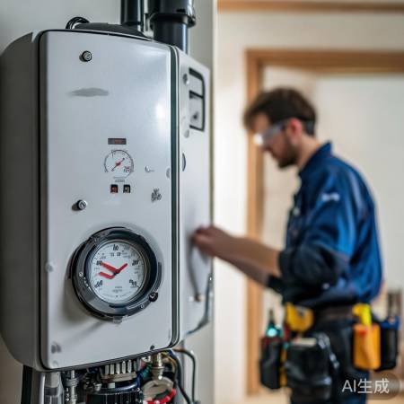 壁挂炉水温不稳，检查水压或加热