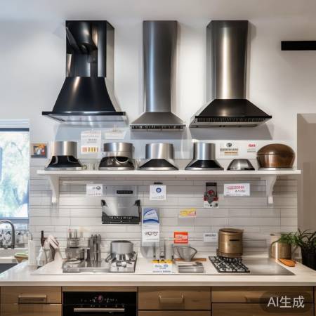 抽油烟机价格多样，可选性高