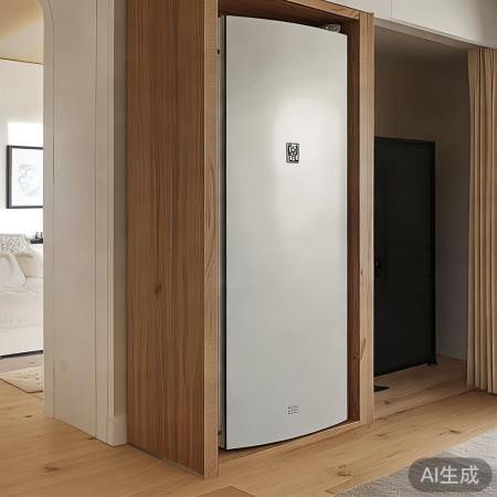 壁挂炉巧装橱柜或电视柜