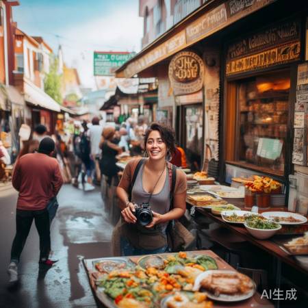 探店博主，美食分享达人