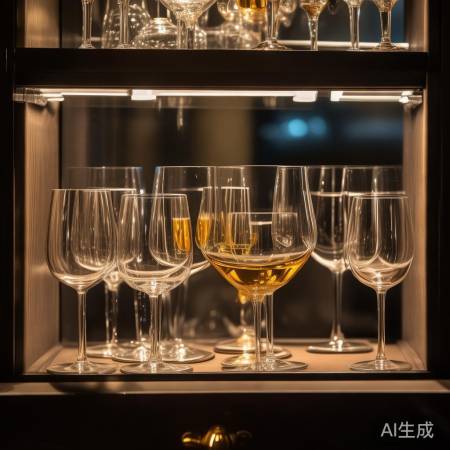 酒柜空间决定酒杯数量与颜色