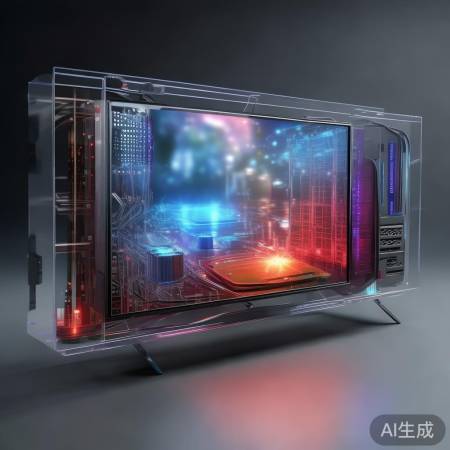 电视内含复杂零部件
