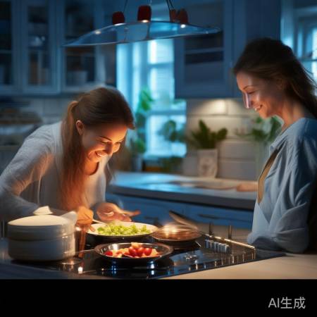 蓝炬星集成灶：厨房安全守护神