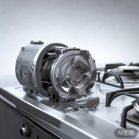 燃气灶电机配件：心脏与风扇