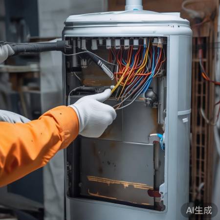 检查热水器内部电线