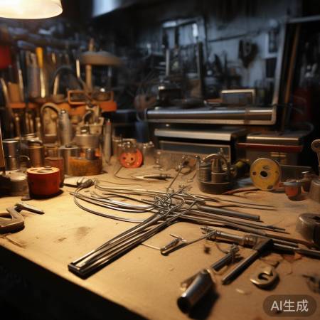开锁工具准备齐全
