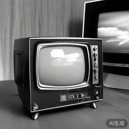 黑白电视因早期模拟信号传输