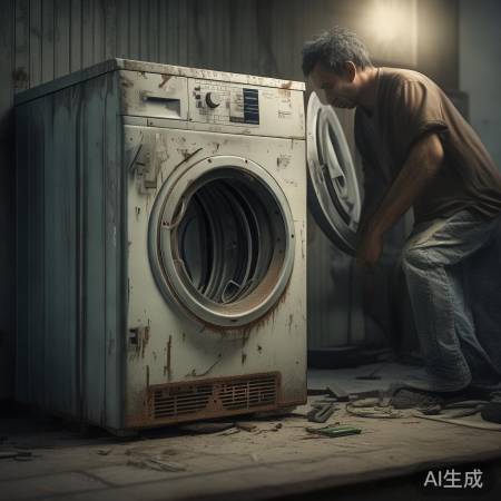 洗衣机老化,异响需更换