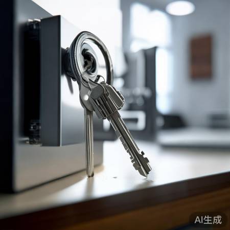 保险柜钥匙解锁步骤解析