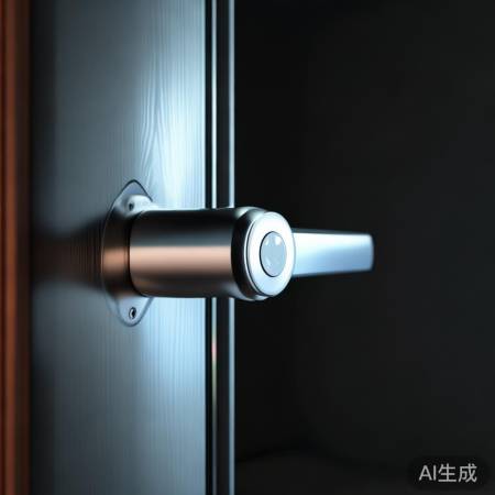 “新型指纹锁，防复制更安全”