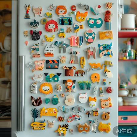 选冰箱贴，多图案不单调