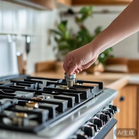 燃气阀关闭,安全有保障