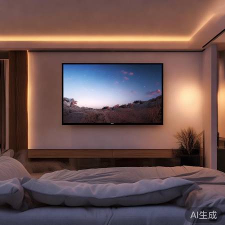 卧室电视摆放,舒适体验至上