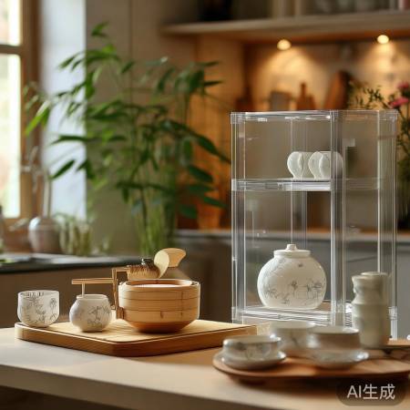 日本茶具消毒，享受自然生活