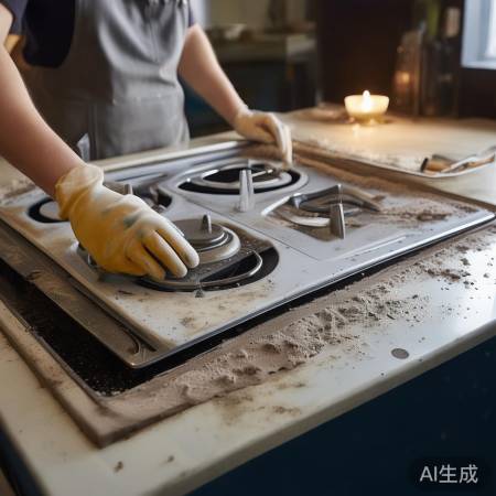 “集成灶顶清洁拆解教程”