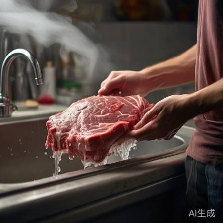 热水清洗，确保卫生